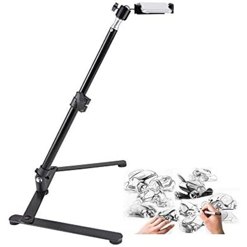 Multifunctional Phone Tripod Stand, Strong Stability & Adjustable Gooseneck For Desktop Live Streaming 9128293623568