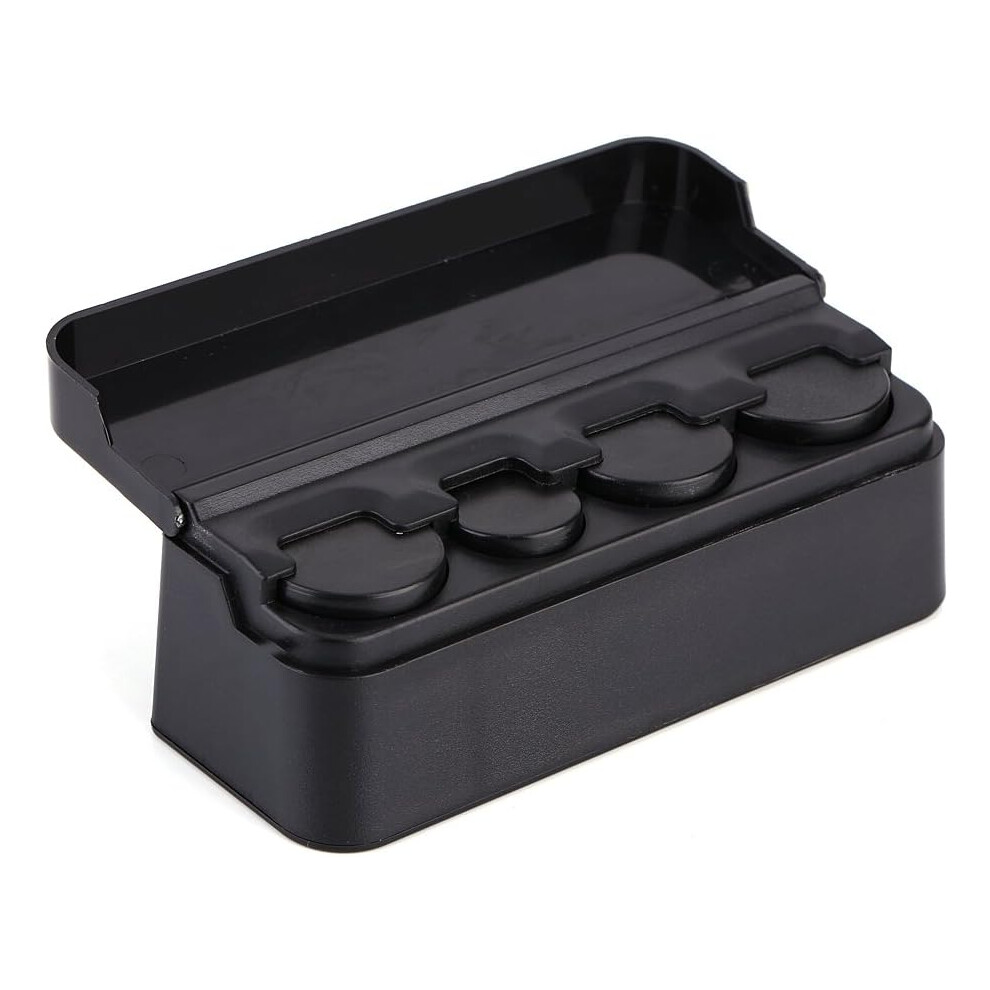 Universal Coin Organizer, Portable Mini Storage For Car, Secure Sealing And Easy Access To Coins Of Different Sizes, Durable Plastic Car Coin Holder, 9169997007490