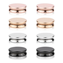 8Pcs Hijab Magnetic Pins, Multi-Purpose Colorful Magnetic Scarf Clasp Pinless Brooch Hijab Pins Buttons for Women B