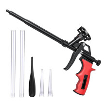 Foam Gun, Professional Foaming Gun Heavy Duty PU Expanding Foam Gun Caulking Gun Spray Application Applicator