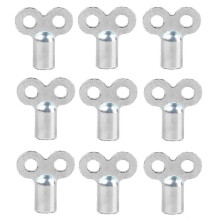 Radiator Exhaust Valve Key Radiator Accessories Vent Valve Four Corners Deflation Valve Wrench Small Key 9pcs