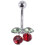 StåL  Belly Navel Bar Button Ring Body Piercing 1