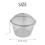 Extra Large Stainless Steel Twist Lock Mesh Tea  Tea Infuser with Hook Chain 5