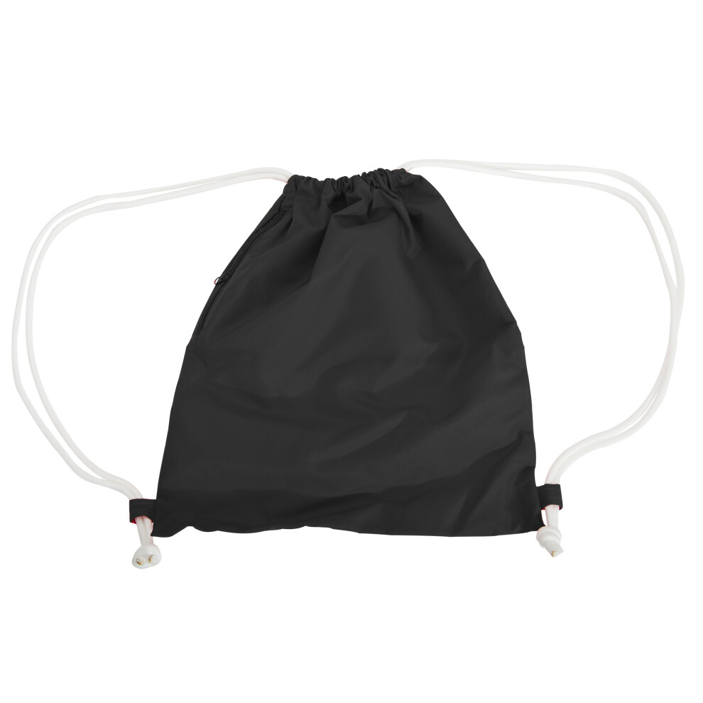 Bagbase (One Size, ) Icon Drawstring Bag/Gymsac Black