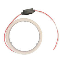 Angel Eyes Headlights LED Halo COB Angel Eye 60120mm Aperture White 80mm Universal