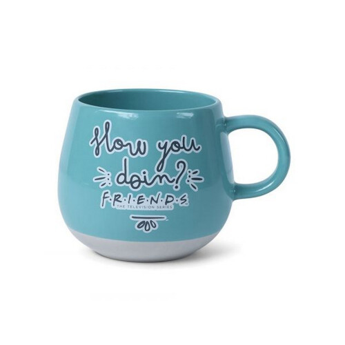 Friends Friends How You Doin Round Mug