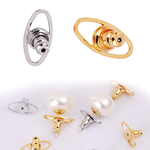 Stabilisateurs de clous d'oreille, supports de-l'or et l'argent 1