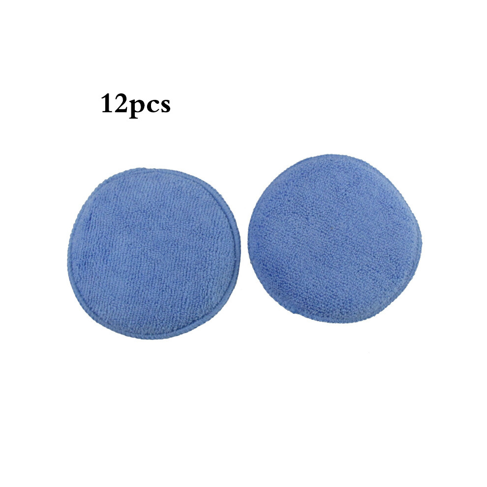 Soft Absorbent Waxing Kit, Microfiber Applicator Pads For Multi-Surface Cleaning, Ergonomic Design With Practical Finger Cots (12 Pieces) 9128293207843