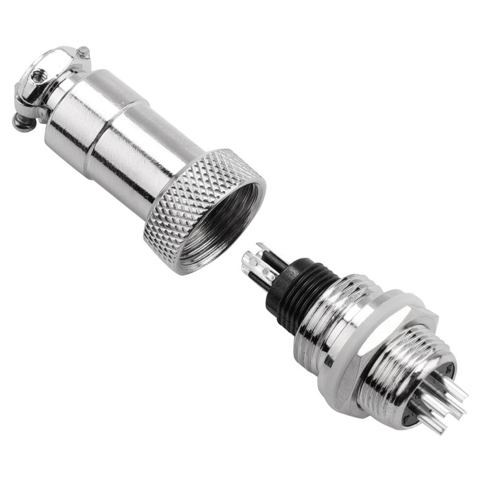 Metal Aviation Plug For Robust Connectivity, Rated Current Ensuring Safe Operation In High Power Applications, Hard Plastic End Cable Connector 9169997010353