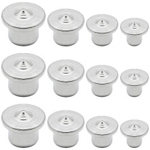 Suíomh Druileála Cruach Dhosmálta, Bioráin Duail le haghaidh Ailíniú Poill Marcála, Sraith de 12 phíosa i 4 mhéid (6mm, 8mm, 10mm, 12mm)