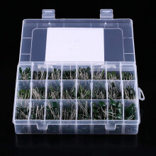 Kit d'assortiment de condensateurs à film polyester, marquage clair pour une identification facile, condensateurs électrolytiques miniatures pour