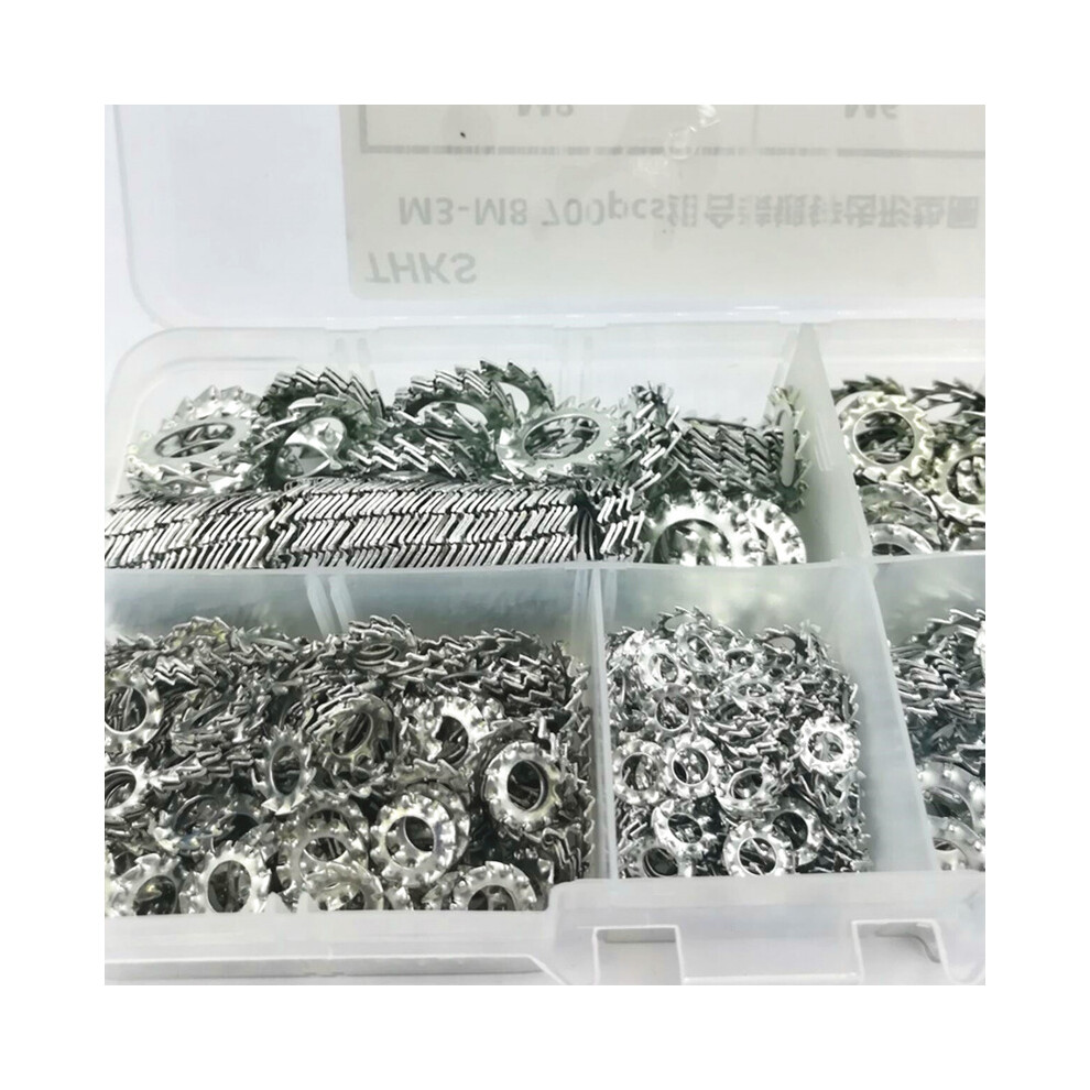 Galvanized Serrated Tooth Lock Washer, Fastening Tool For Reliable Electrical Connections In Domestic And Commercial Appliances, Flat Washer Set With 9405630137187
