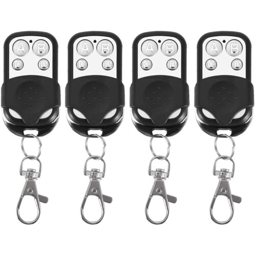 Duplicateur de télécommande pour ouvre-porte de garage, clone à code fixe, émetteur 433 MHz pour une sécurité et une commodité accrues