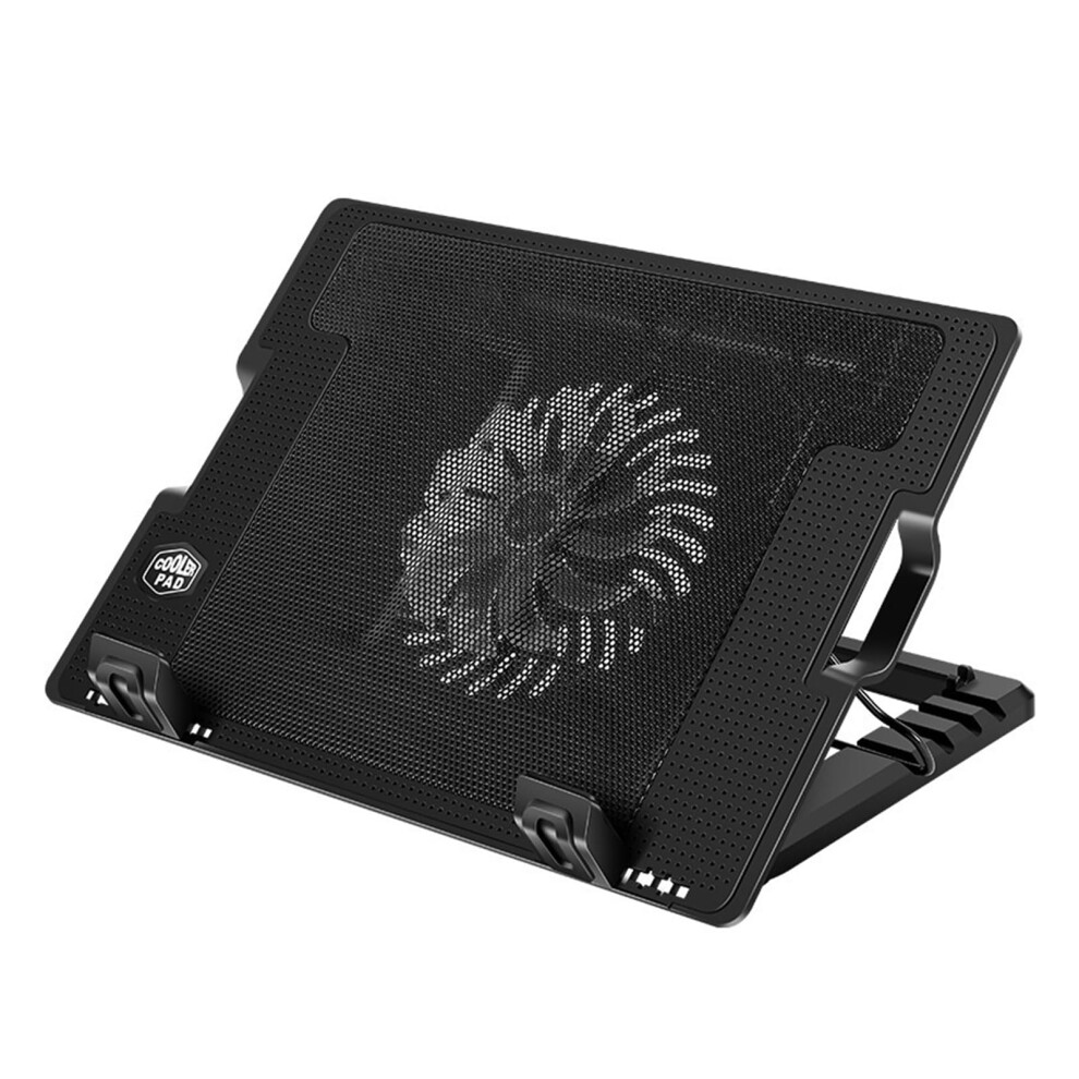 Laptop Cooling Pad With Dual Usb Ports, Adjustable Stand, Quiet Fan For 1118 Inch Gaming Laptop 9347817013092
