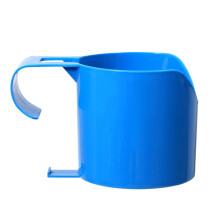 Pool Cup Holder Basket with Secure Clip Lock, Weatherproof MultiItem Storage for Poolside Drinks