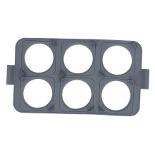 Silicone Egg Rings Non Stick Mold Leak Proof Dishwasher Safe for Breakfast Cooking