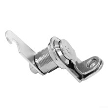 Zinc Alloy Cam Lock 16/20/25/30mm, Padlockable File Cabinet Drawer Lock, ATMs And Vending Machines Compatible (20mm)