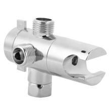 Solid Brass Construction, Universal Shower System Component 3 Way Shower Diverter for Garden Hoses Water Filters Sprayers Standard Faucets, Adjustable