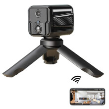 Live Video Monitoring WiFi Security Cam Wireless Indoor Security Camera Human Motion Detection Smart Energy Saving Technology Auto Night Vision Local
