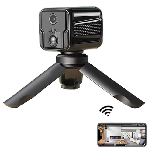 Local Cloud Storage WiFi Security Cam Wireless Indoor Security Camera Smart Energy Saving Technology Auto Night Vision Human Motion Detection Live