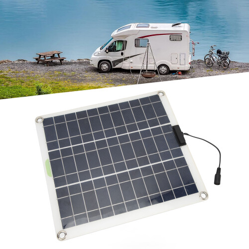 200W Wasserdichtes Solarmodul-Set 29x27cm mit 20A Controller
