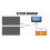 200W Wasserdichtes Solarmodul-Set 29x27cm mit 20A Controller 5