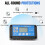 200W Wasserdichtes Solarmodul-Set 29x27cm mit 20A Controller 4