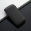 Elegant Leather Texture Cigarette Holder - 10 Capacity Black ABS Design 8