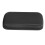 Elegant Leather Texture Cigarette Holder - 10 Capacity Black ABS Design 4