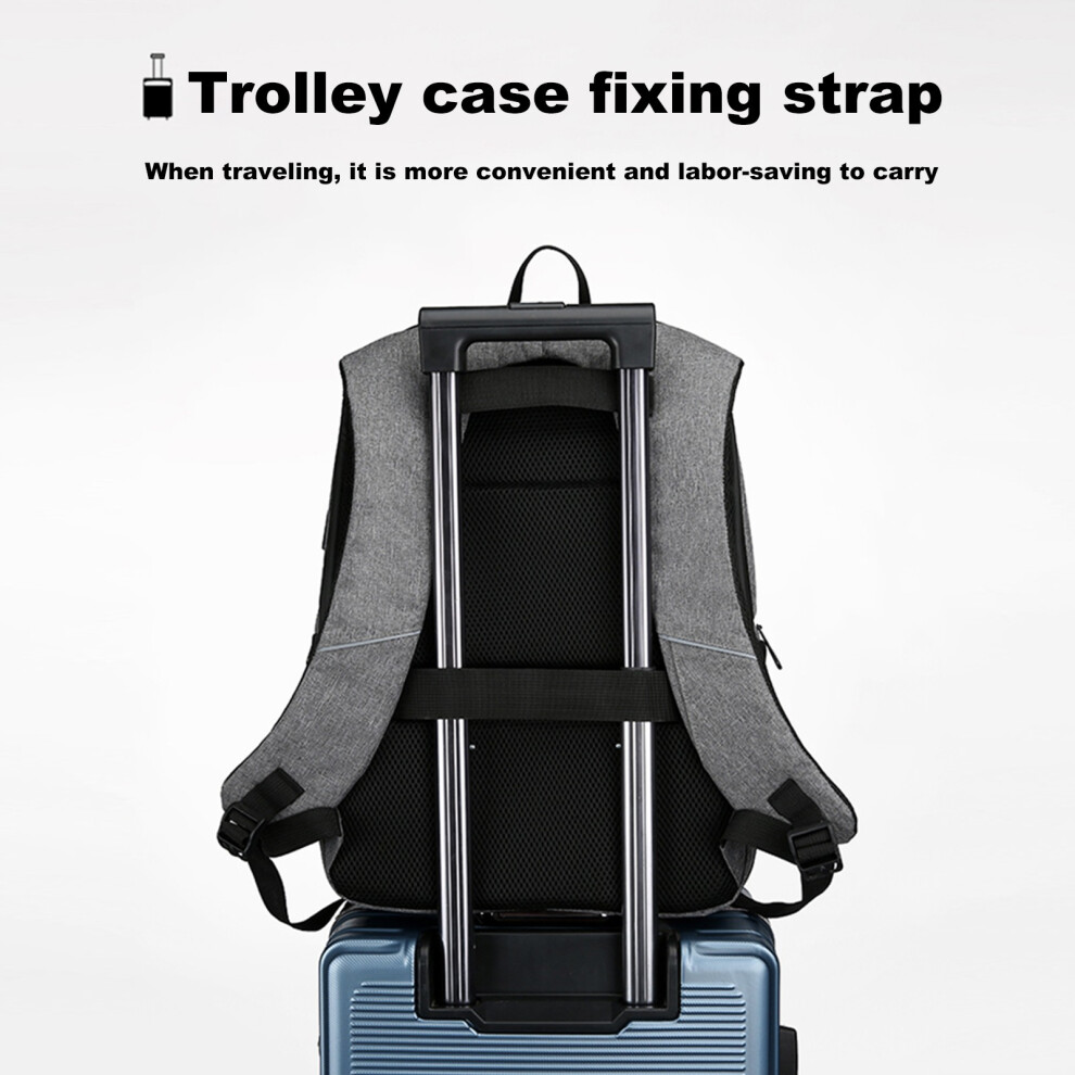 Fashionable 17 Inch Laptop Backpack Usb Charging & Waterproof 9391369111461