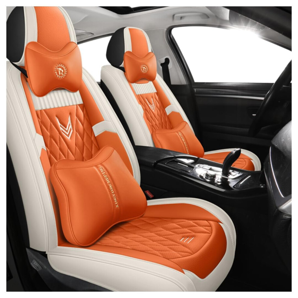 Pu Leather Car Seat Covers For Mercedesbenz Cclass W205 20142021, Sporty Design, Allseason Comfort 9347817015591