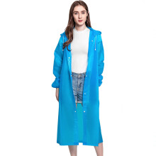 Regencapes für Erwachsene, Regenjacke mit Kapuze, verstellbaren Ärmeln und breiter Krempe, wiederverwendbarer Regenmantel aus wasserdichtem