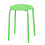 Portable Nesting Stools for Classroom and Event Use, Lightweight Stools with Metal Frame and Round Top, Stackable Storage Design Plastic Stack Stools, 1