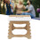 Folding Step Stool For Multiple Occasions, Enhanced Safety Features Non Slip Foldable Stool For Kitchen Bathroom Bedroom White & Green 3
