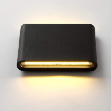 Apliques de parede externos com luz branca quente, design moderno e simples, ideais para corredores, cozinhas de casas, hotéis, escadas, salas de