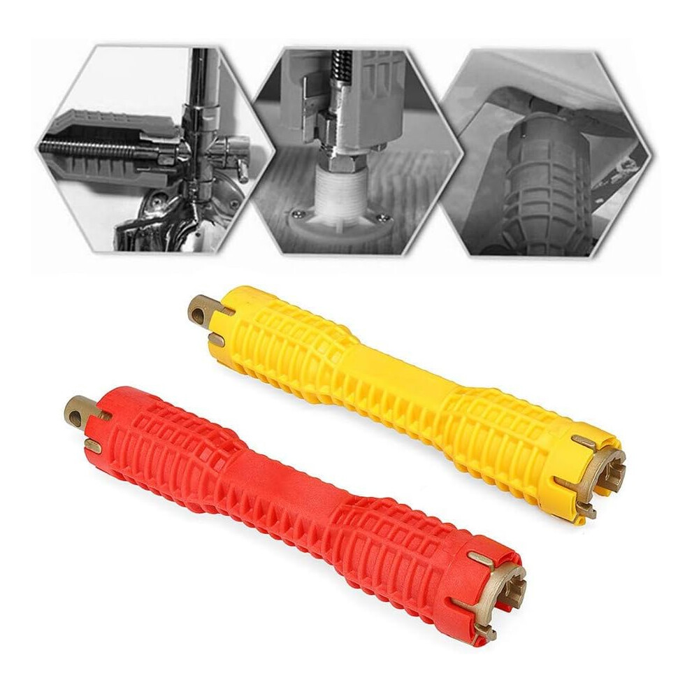Plumbing Wrench, The Ultimate Companion For Hassle-Free Installations, Aluminium Alloy Core For Robust Performance, Plastic Exterior For Lightweight 9128293181747