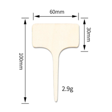 Cartelli in legno per appassionati di giardinaggio, design e dimensioni perfetti per qualsiasi progetto di giardino (confezione da 50)