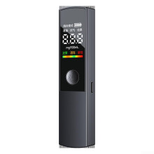 Breathalyzer Alcohol Tester Rechargeable Pocket Size with LCD Display for  Home Use Black