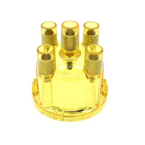 Plastic Distributor Cap Replacement for Bug Bus Ghia Yellow AC905504