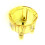 Plastic Distributor Cap Replacement for Bug Bus Ghia Yellow AC905504 7