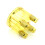 Plastic Distributor Cap Replacement for Bug Bus Ghia Yellow AC905504 4