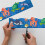 1 Roll Borders Stickers, Ocean Animal Board Border 4