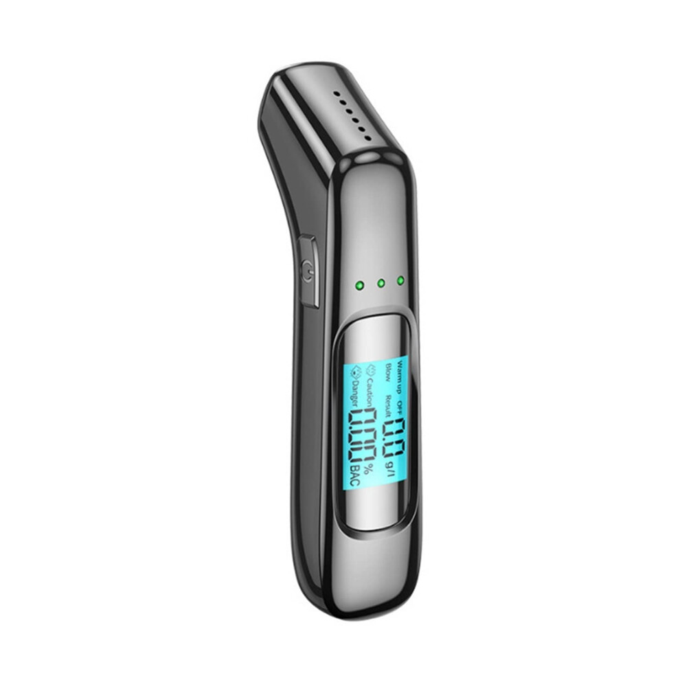 Professional Breathalyzer Alcohol Tester With Lcd Display, 20S Quick Result, 3Color Indicator For Drivers 9426802483376