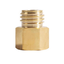 Soda Maker Adapter TR214 to TR213 Brass Connector for Carbonated Water Bottle Conversion