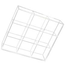 Ausweis-Organizer-Etui, transparente Acryl-Displaybox-9 Quadrate