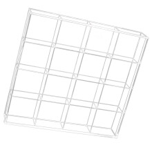 Acryl-Ausweishalter, staubdichte, unterteilte-16 Quadrate
