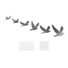 Quality Printing Anti-Collision Bird Window Clings, Made In America Easy To Apply Reusable Decals For Preventing Strikes On Glass, Wide Range Of