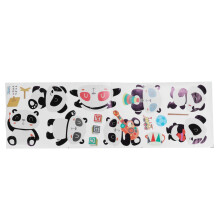Charming Panda Wall Art, Removable, Non-Toxic, Enhance Your DIY Nursery Art Decor, Pressure Resistance, Shock Resistance, Moisture Resistance