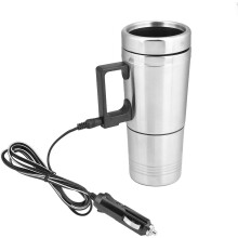 Guida con stile: tazza da caffè elettrica, thermos riscaldato e isolato per il tuo veicolo, riscaldamento rapido e tecnologia di isolamento