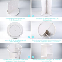Oasis d'organisation, grand meuble de rangement pour cosmétiques avec plateaux réglables, sublimez votre coiffeuse, idéal pour les pinceaux de